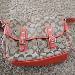 Vintage Coach crossbody purse